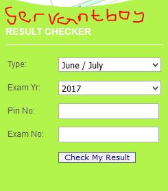 Neco result 2017 Nov