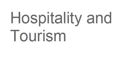 hospitality and tourism