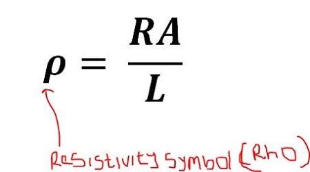 resistivity symbol