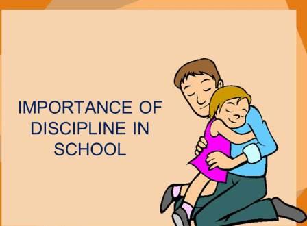 importance of discipline in school