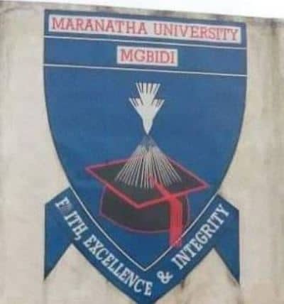 maranatha university logo