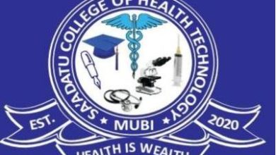 saadatu college of health technology logo