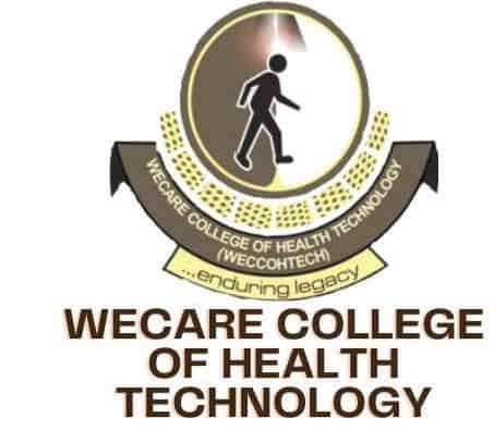 wecare college of health logo