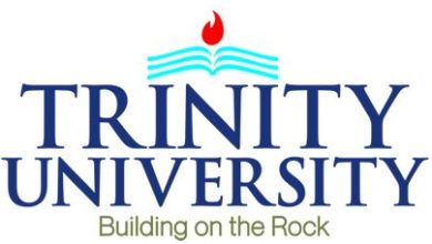 trinity university yaba logo