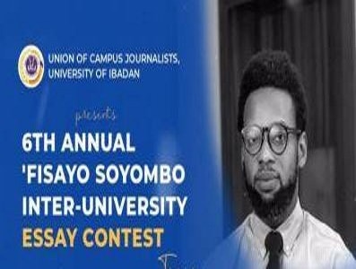 fisayo soyombo essay competition