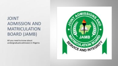 undergraduate admission through JAMB